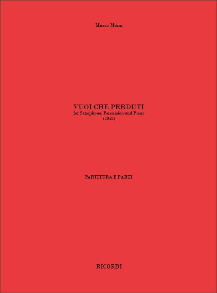 Vuoi che perduti